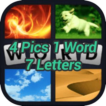 4 pics one word 7 letters|4 PICS 1 WORD .